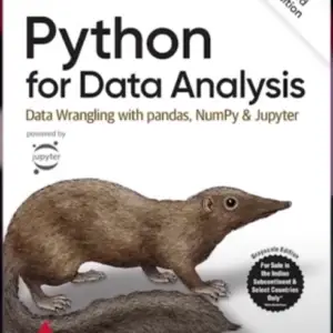 Python for Data Analysis by Wes McKinney